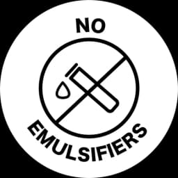 No Emulsifiers