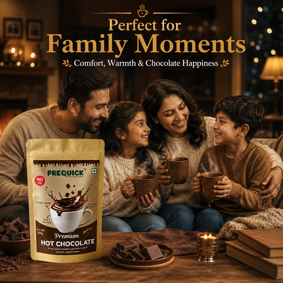 PREQUICK Premium Hot Chocolate - product detail photo 4