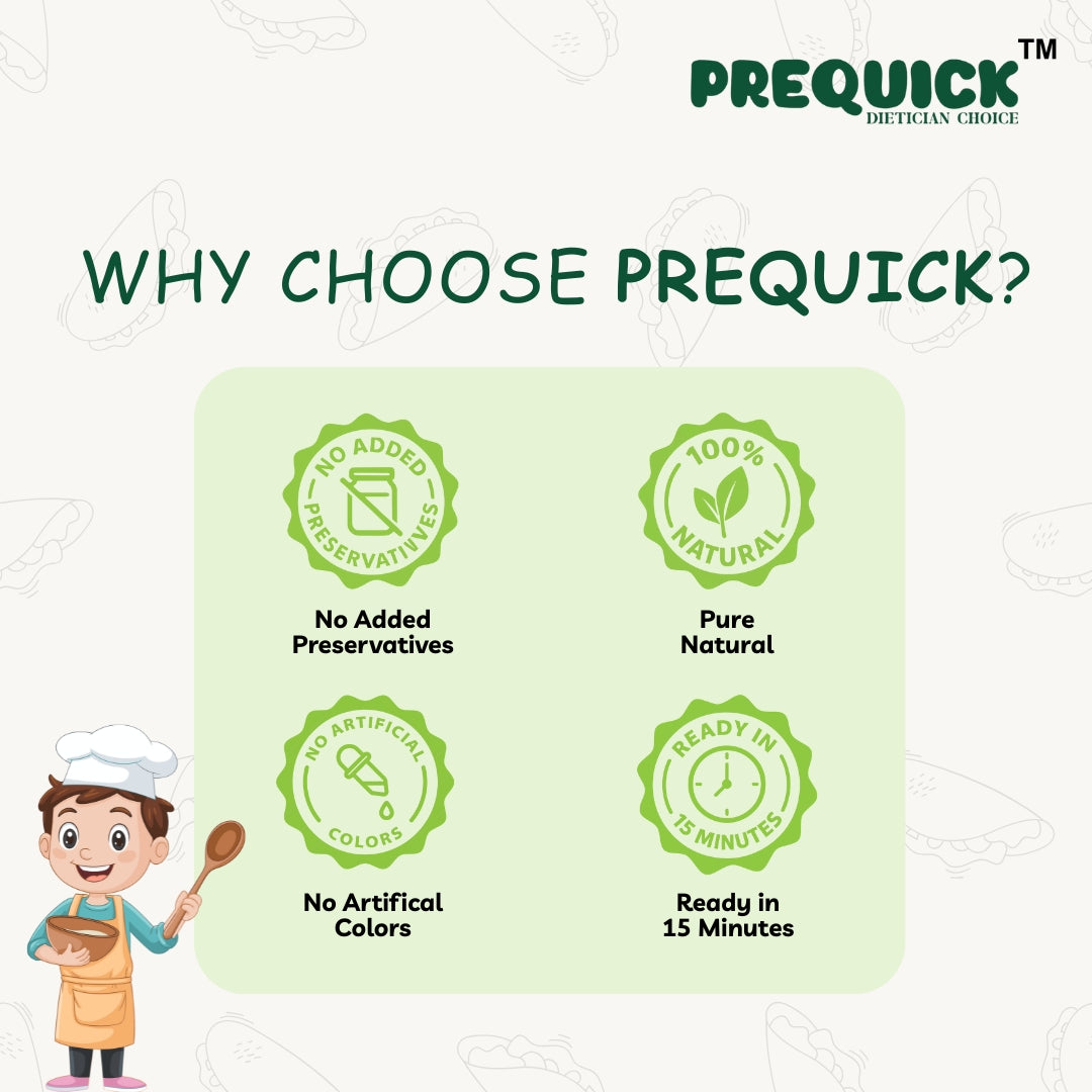 Why choose PREQUICK - quality and health benefits